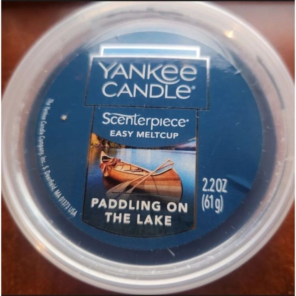 Yankee Candle Meltcup 24 Hour Fragrance Easy 2.2 oz Scenterpiece Paddling Lake